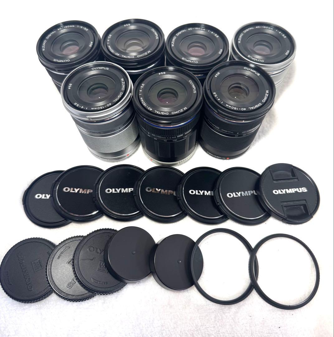 Olympus M.ZUIKO 40-150mm 7本レンズセット #2554