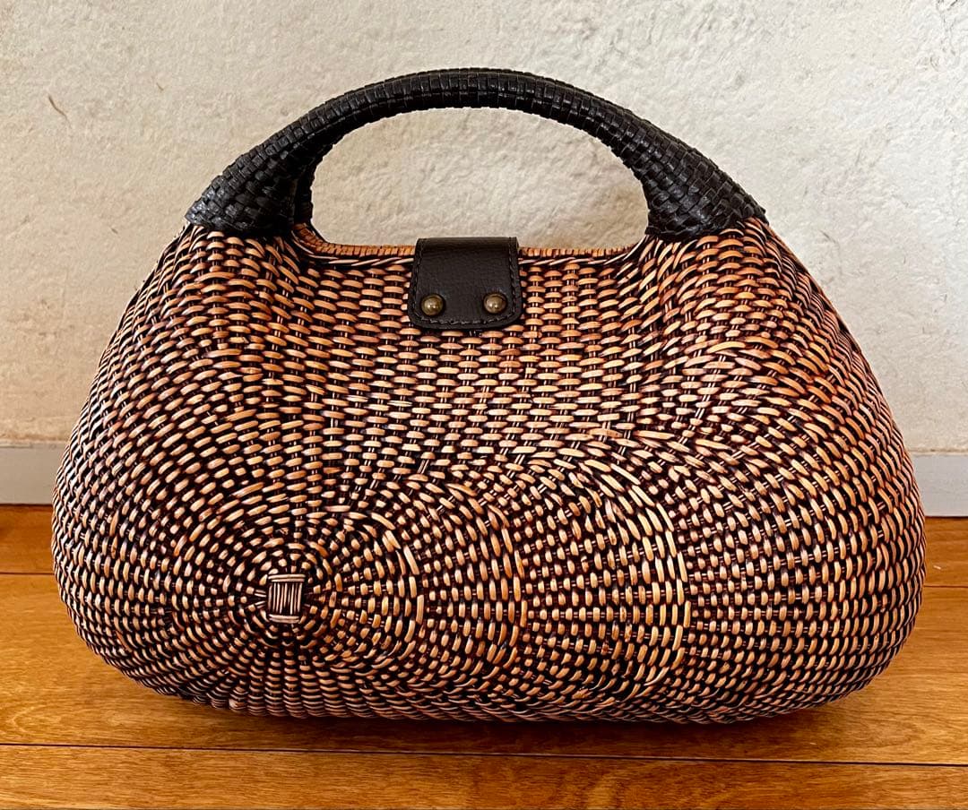 【専用】ラタンかごバッグ アテンペatenpeアレックスLサイズ