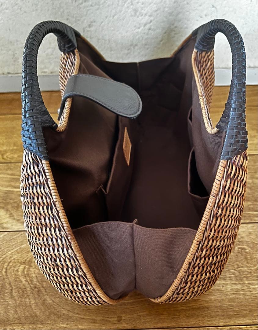 【専用】ラタンかごバッグ アテンペatenpeアレックスLサイズ