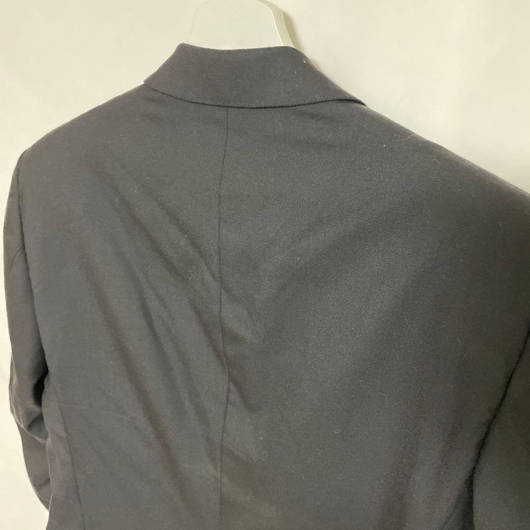 GUCCI グッチ ウール テーラードジャケット 48R ブラック 中古