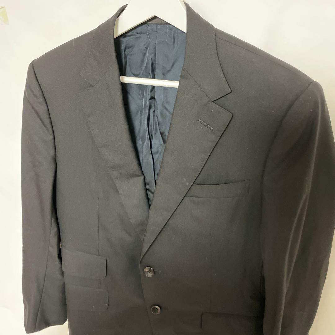 GUCCI グッチ ウール テーラードジャケット 48R ブラック 中古