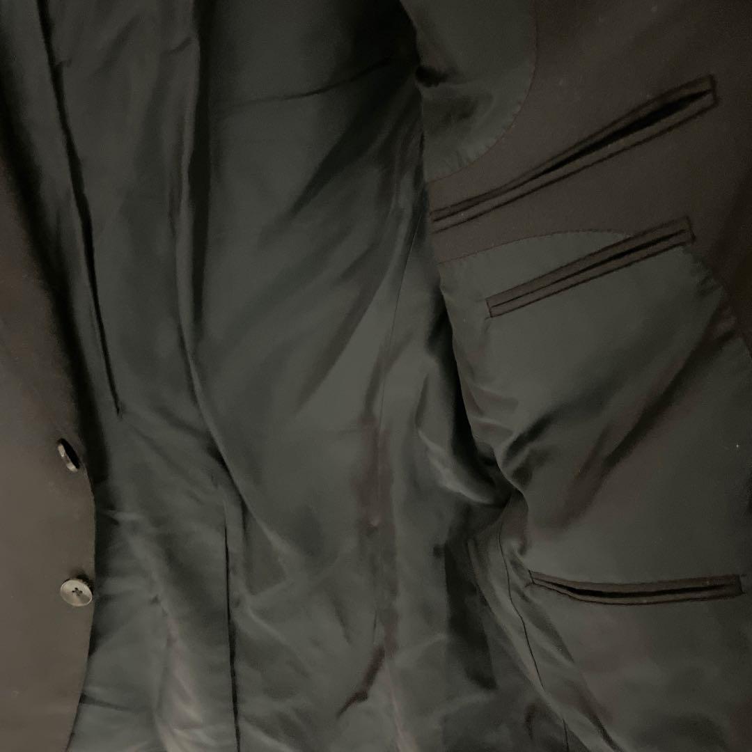 GUCCI グッチ ウール テーラードジャケット 48R ブラック 中古