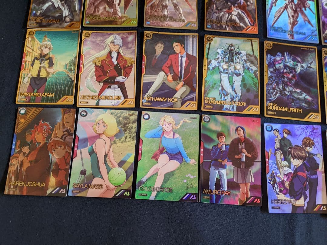 機動戦士ガンダム　アーセナルベース　　カード　セット