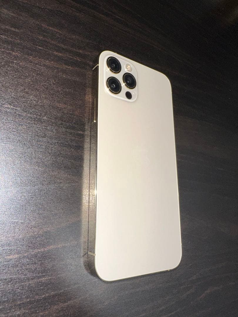 【ジャンク品:動作問題無し】 iPhone 12 Pro ゴールド 256GB