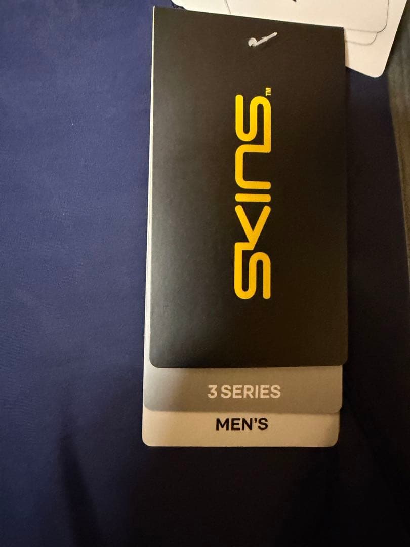 ラスト値下げSKINS SERIES3メンズ Lサイズ ネイビー ブラックセット