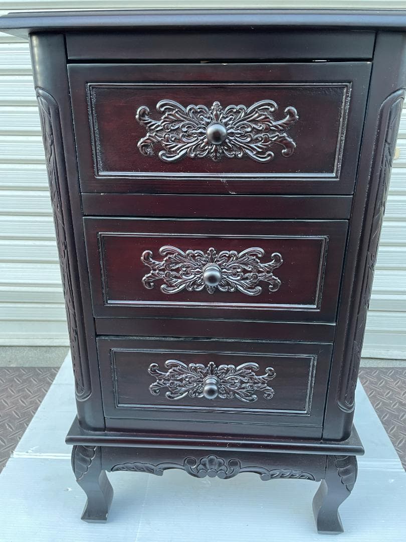 ★ 家具 ネコ足 キャビネット 引き出し チェスト リビング 収納 収納家具