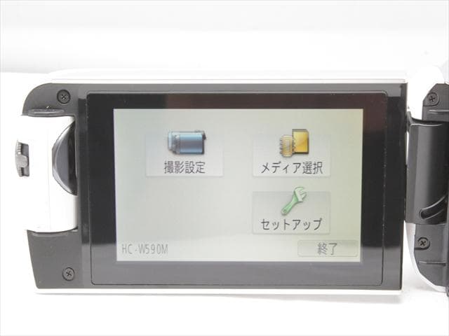 スマホ転送！美品！Panasonic HC-W590M　ビデオカメラ