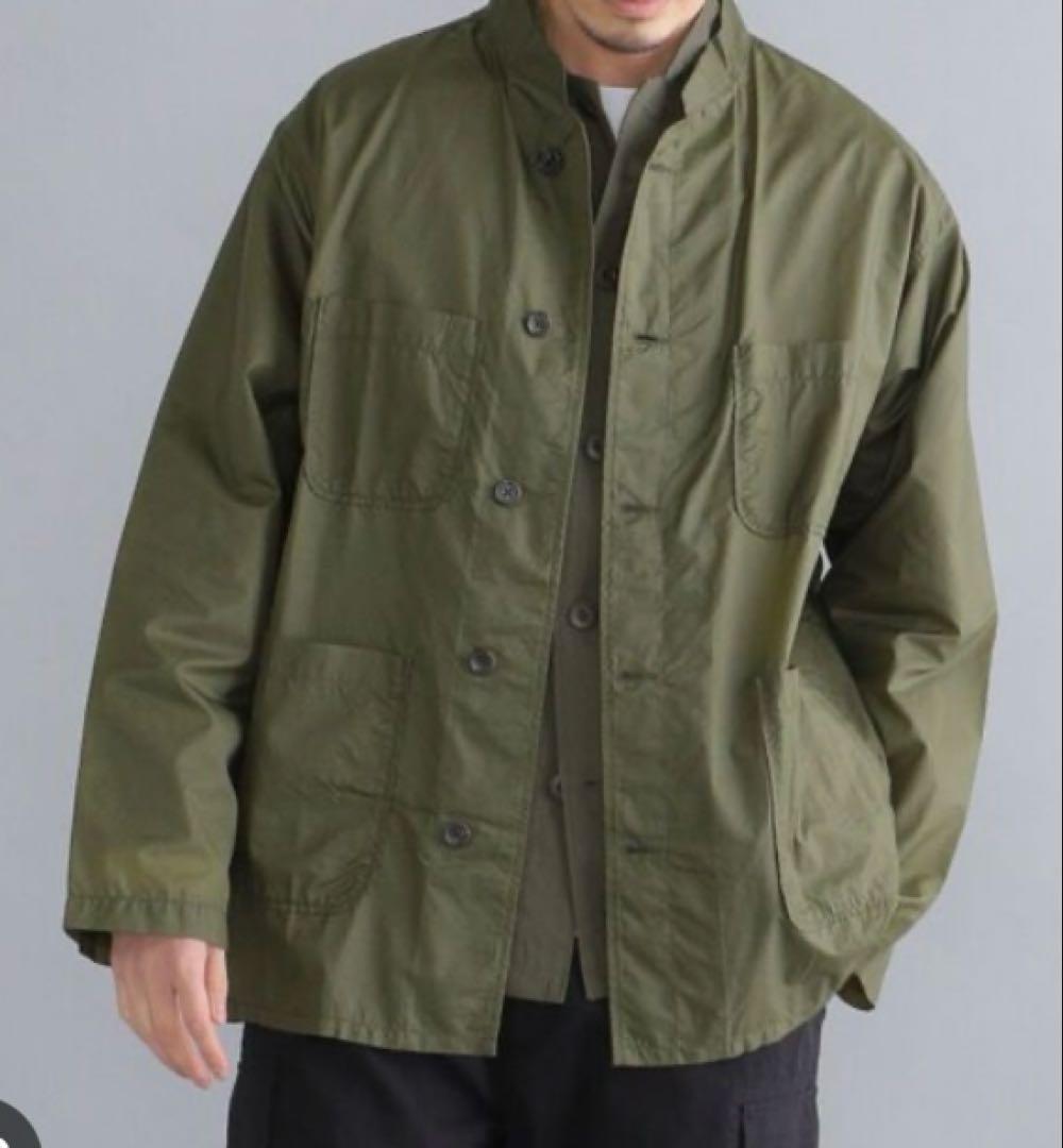 エンジニアードガーメンツ DAYTON SHIRT M ネペンテス カーキ