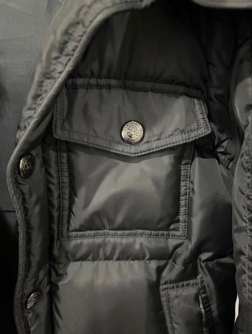 バーバリーブラックレーベル 6way フォックスファー ダウン 多機能　短丈