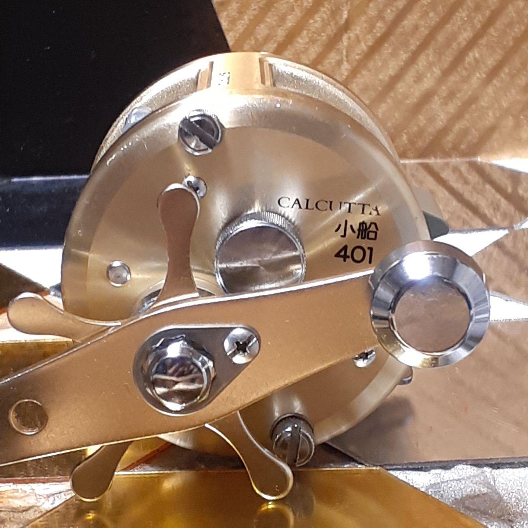 シマノ カルカッタ 小船 401 ベイトリール タイラバ ジギング 美品