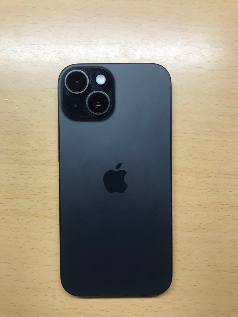 [SIMフリー]iPhone 15 ブラックケース付き　「Monster」