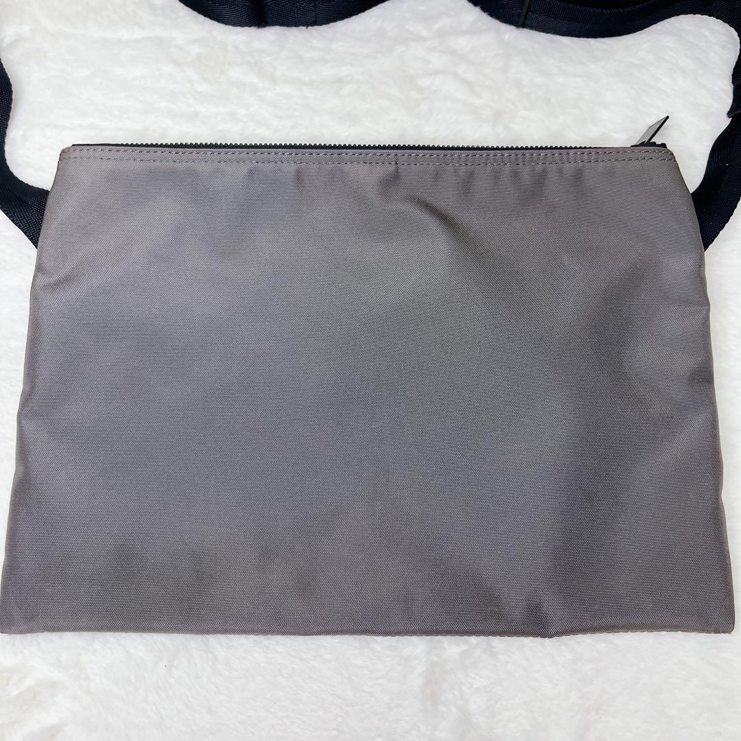 【未使用級】PORTER ポーター ジョイン グレー サコッシュ