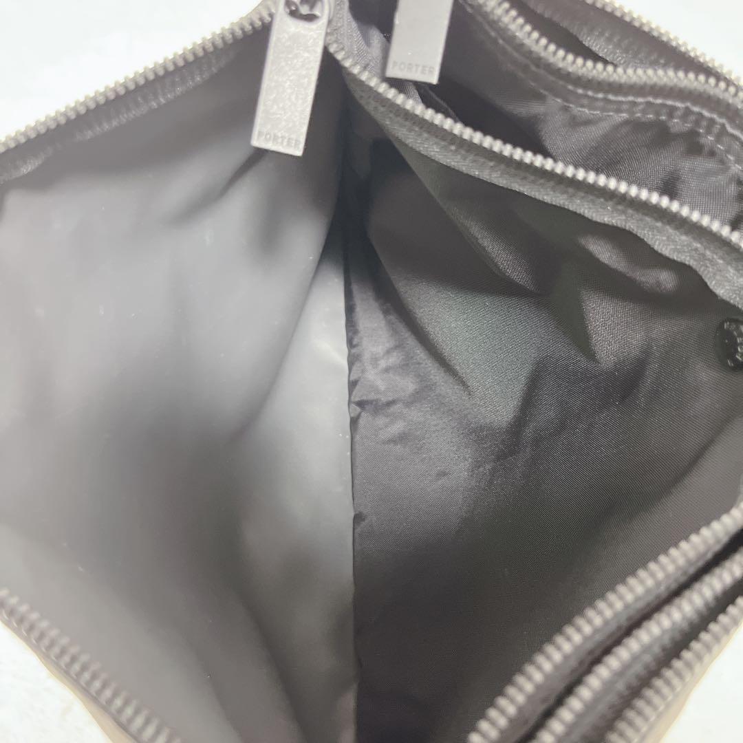 【未使用級】PORTER ポーター ジョイン グレー サコッシュ