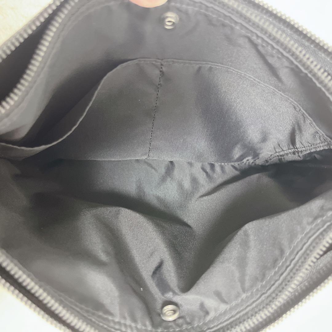 【未使用級】PORTER ポーター ジョイン グレー サコッシュ