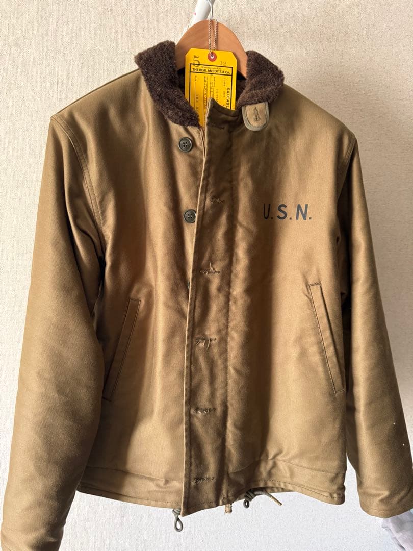 THE REAL McCOY'S Ｎ-1デッキジャケット 40サイズ