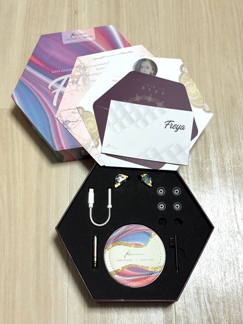 KINERA キネラ Freya フレイヤ 有線イヤホン