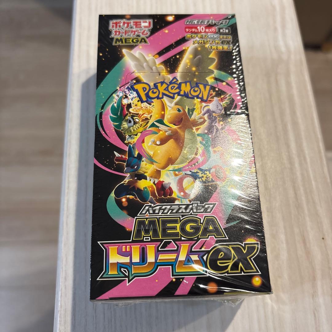 ポケモンカードゲーム　MEGAドリームex 未開封　シュリンク付きボックス