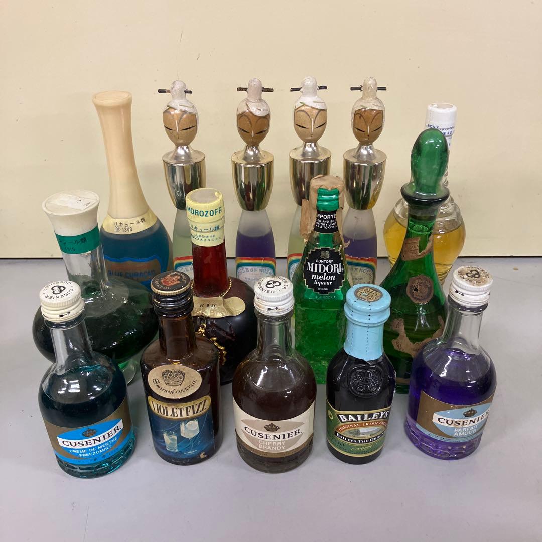 E-壁 ミニチュアボトル 古酒 リキュール まとめ売り 多数セット 希少