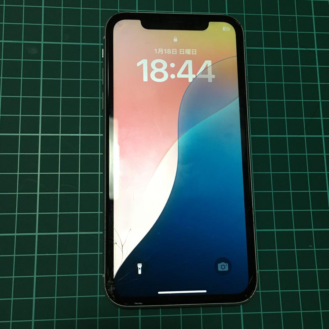 iPhoneXR 64GB 画面割れあり