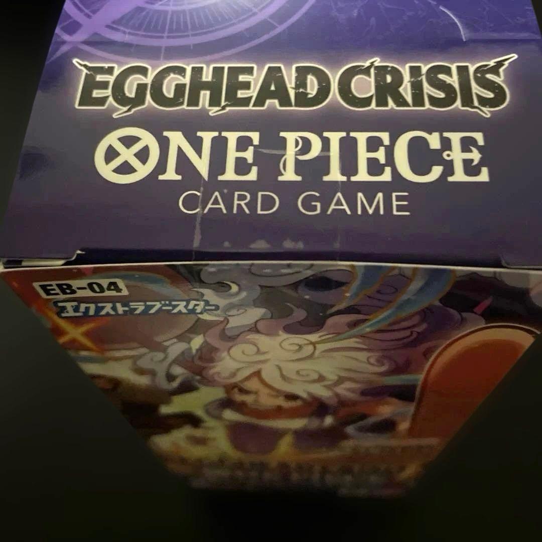 ワンピースカード★エッグヘッドクライシスBOX　未開封テープ付き