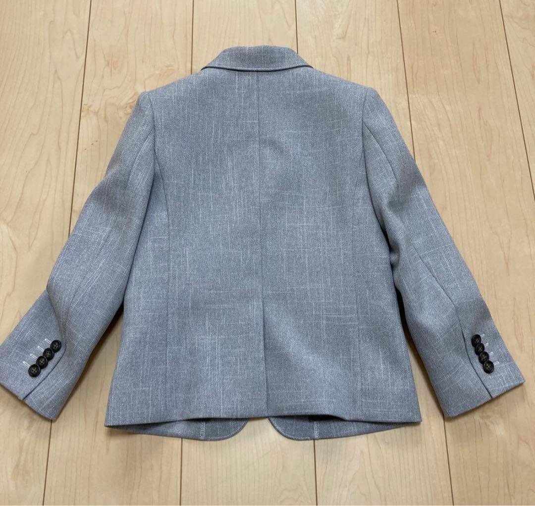 プティマイン　フォーマルスーツ　グレー　120