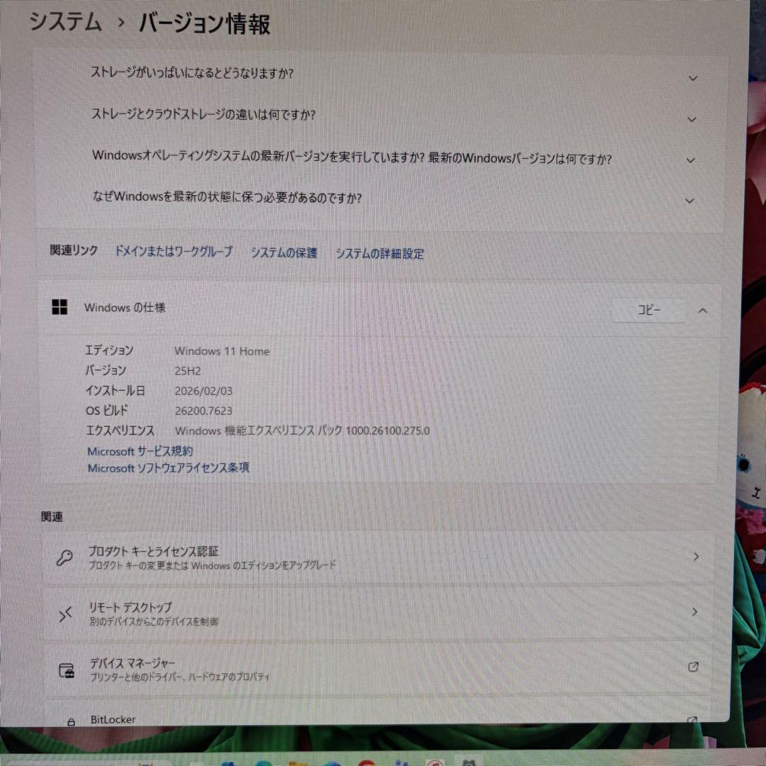 NEC一体型パソコン⭐︎Windows 11⭐︎SSD搭載