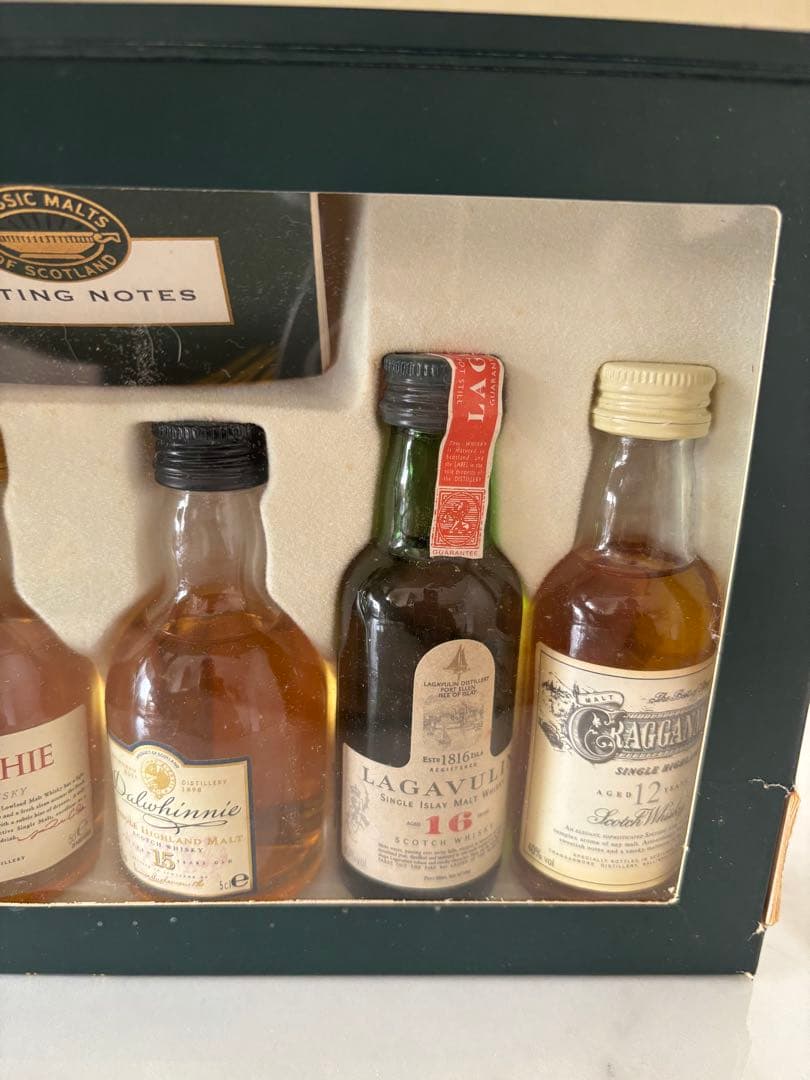 クラシックモルト ウイスキー　ミニボトル 6本セット