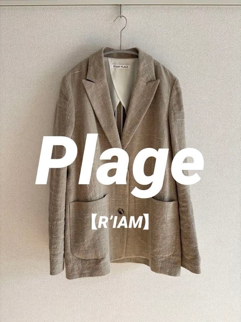 Plage【R’IAM】SILKNEP ジャケット 36