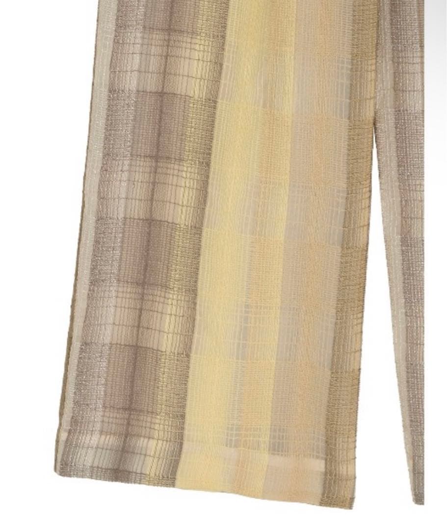 AMERI♡CHECK EMBROIDERY STRAIGHT PANTS(S)