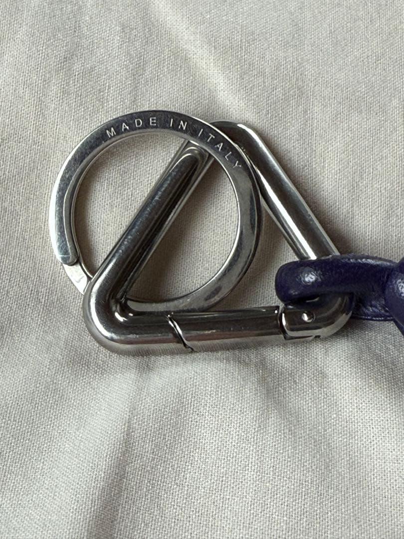 ボッテガ・ヴェネタ ネイビー キーホルダー