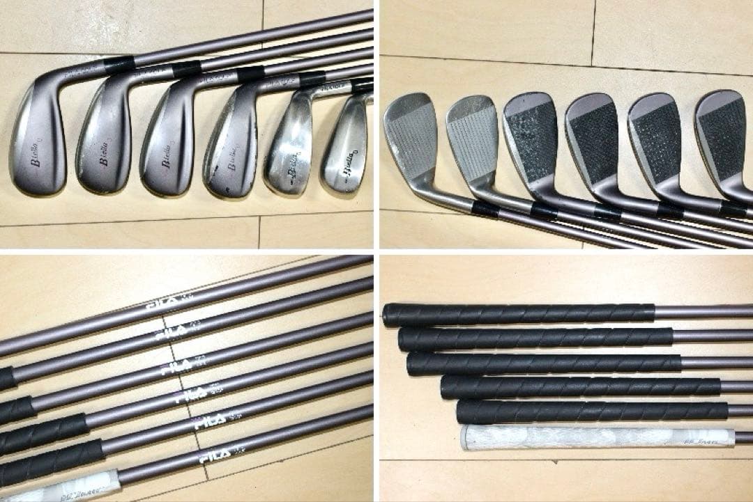 レディース用❗️フィットウェイ.フィラ等 ゴルフクラブ セット‼️バッグ付❗️