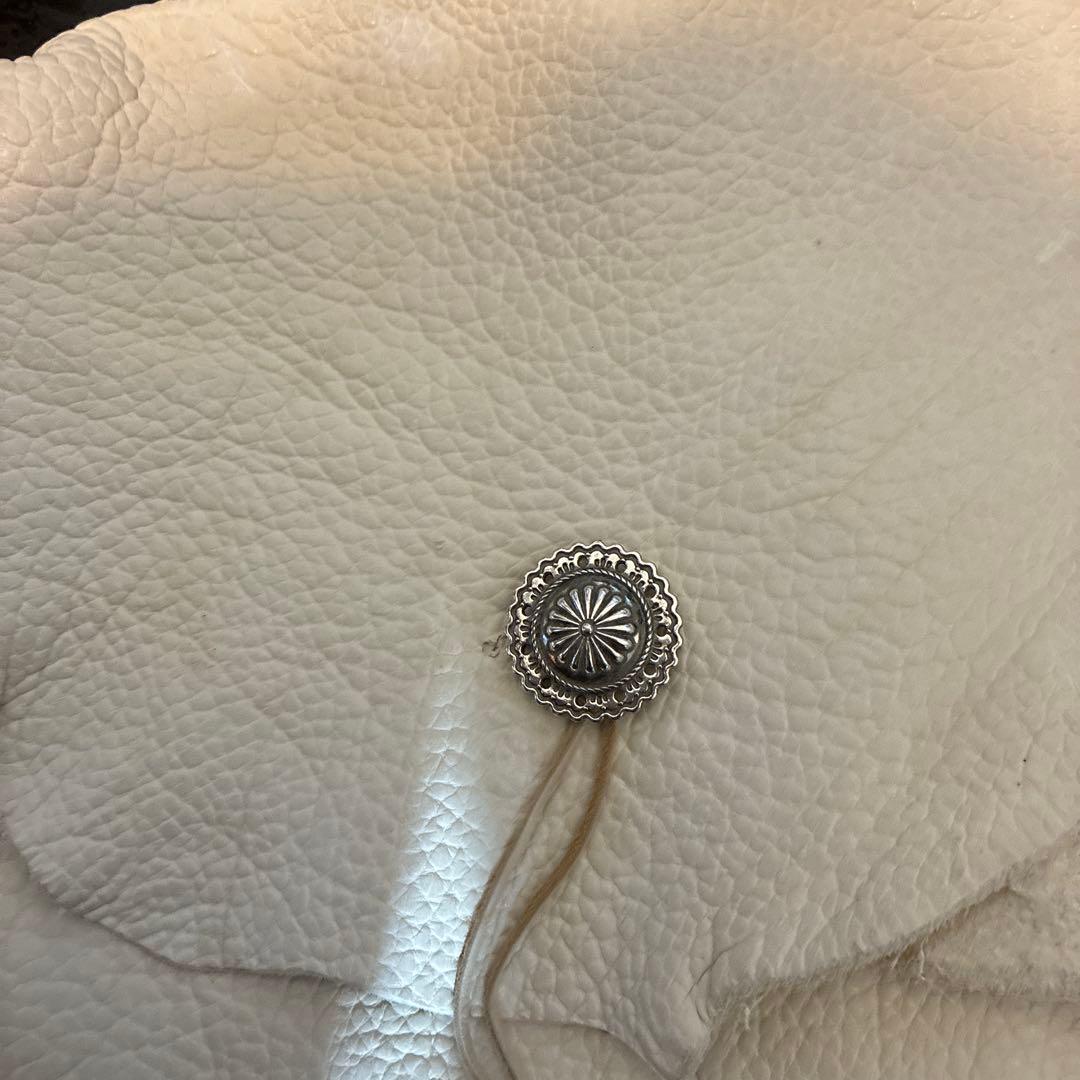 ネィティブアメリカン　ウォーターバッファローレザーショルダーバッグ