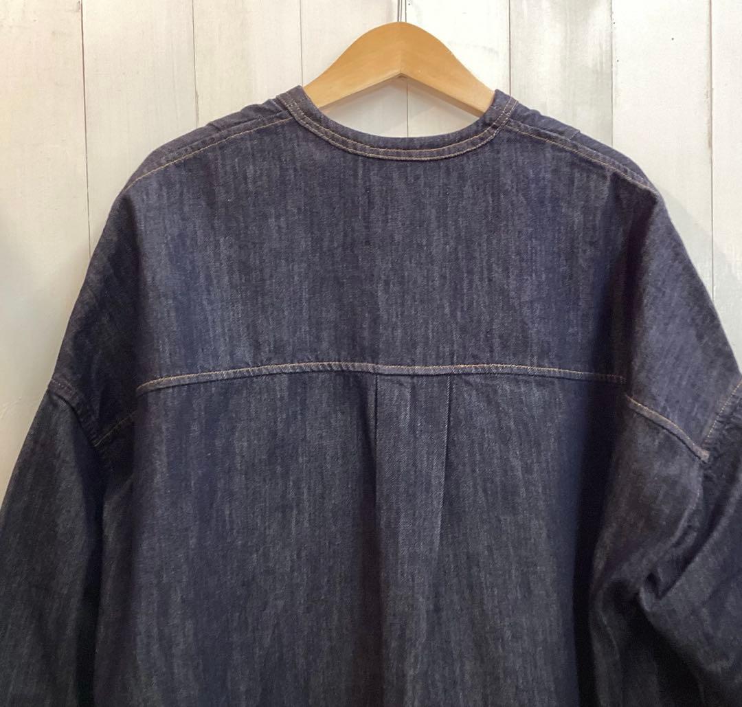 【限定お値下げ】新品☆PASSIONE デニムオーバーシルエットシャツジャケット