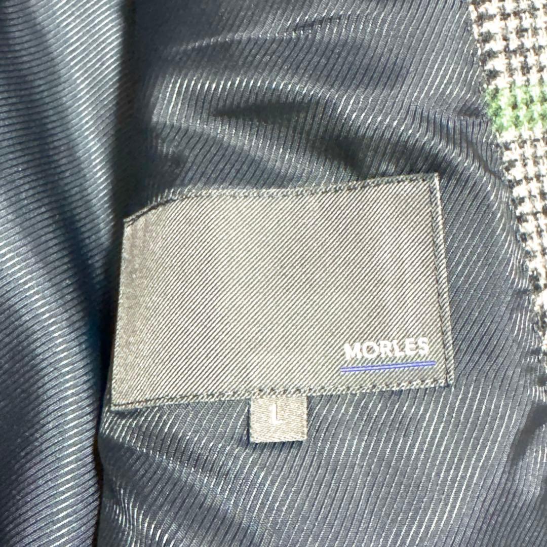 未使用・タグ付✨モアレス　テーラードジャケット　グレンチェック　ビームスデザイン