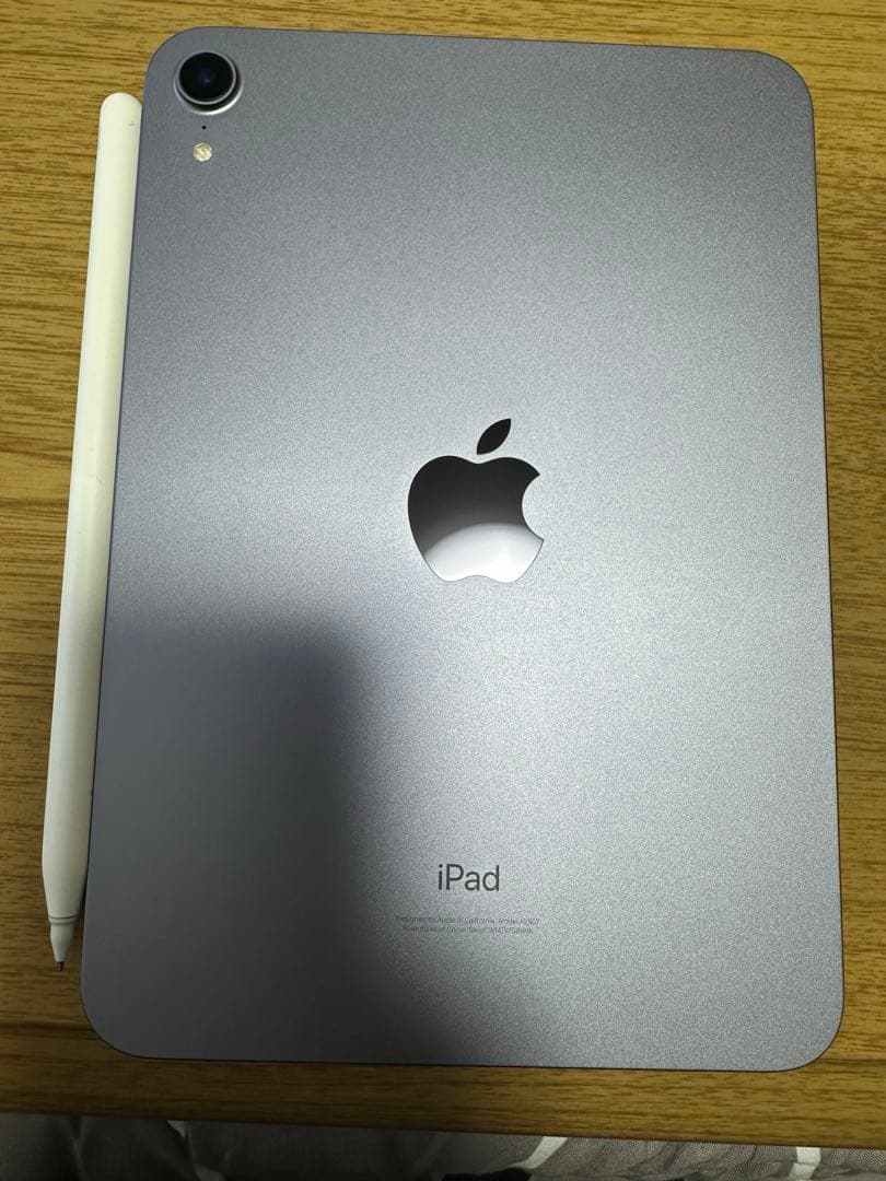 iPadmini 第6世代 Wi-Fiモデル256GB、アップルペンシル、カバー