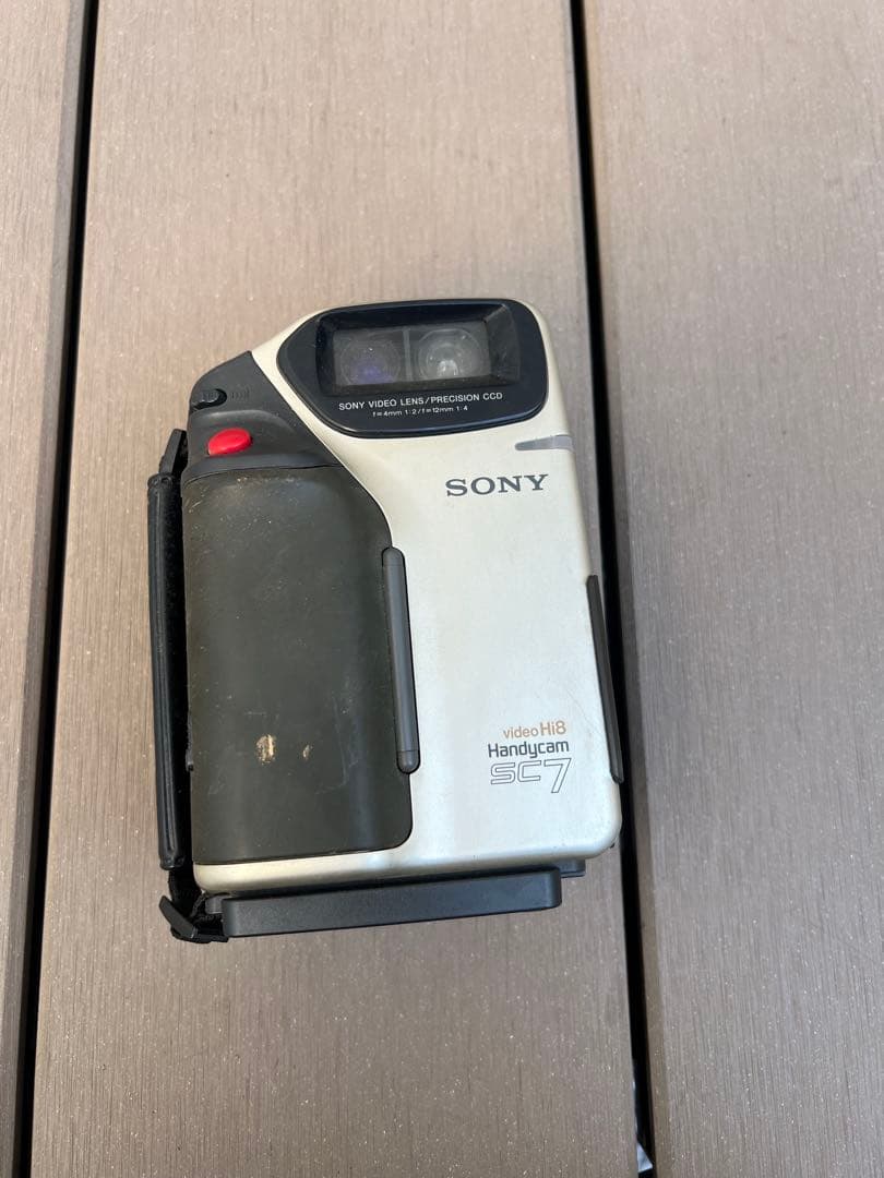 希少 SONY ソニー 液晶Hi8/8ミリビデオカメラ・CCD-SC7