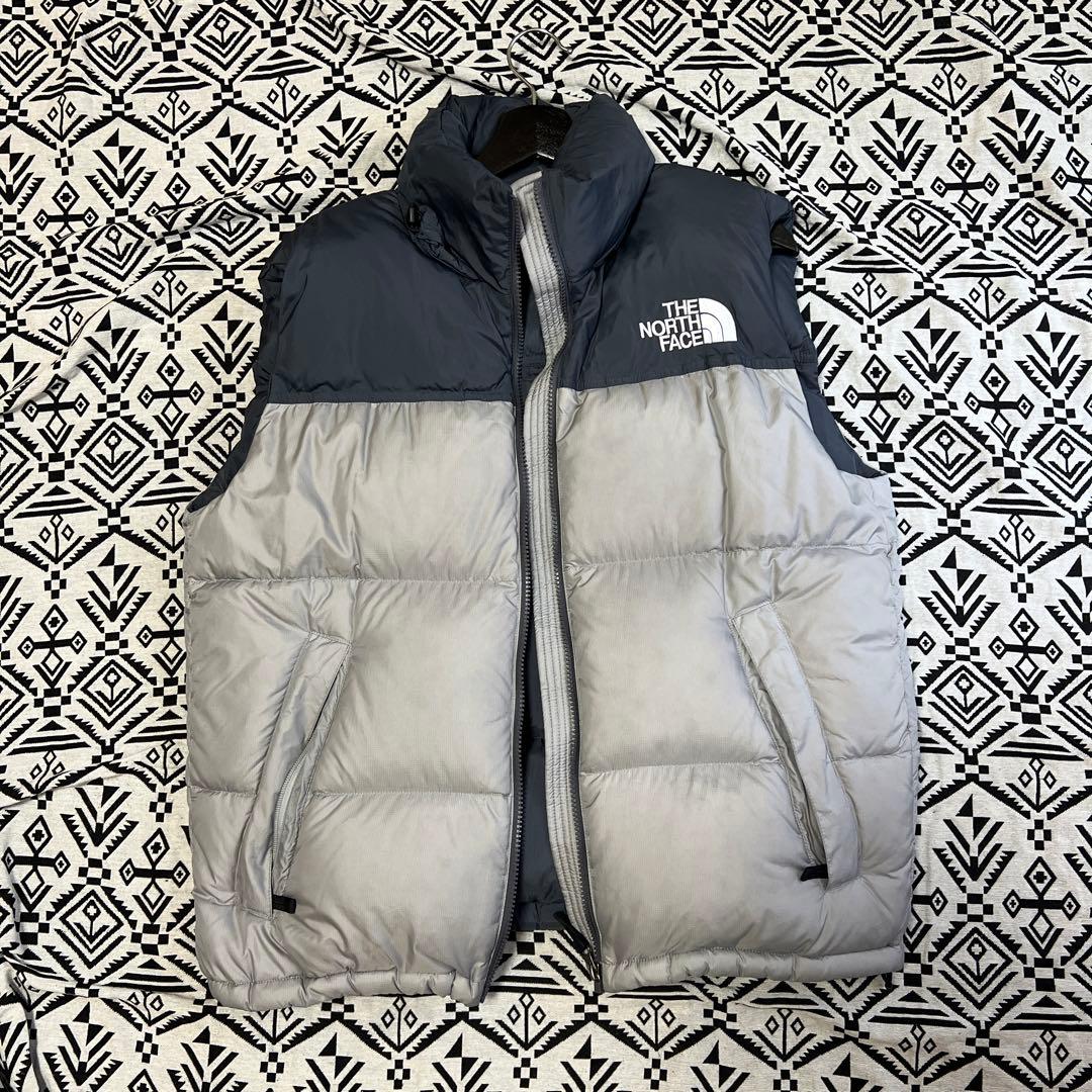 THE NORTH FACE ダウンベスト ND92232 グレー/ダークグレー