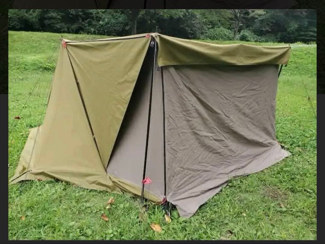 テンマクデザイン炎幕TCDX 【廃番品】　前幕付きセット