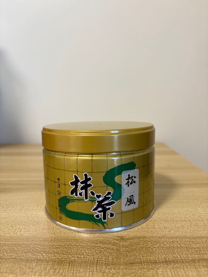 山政小山園の抹茶「松風」150g 1缶