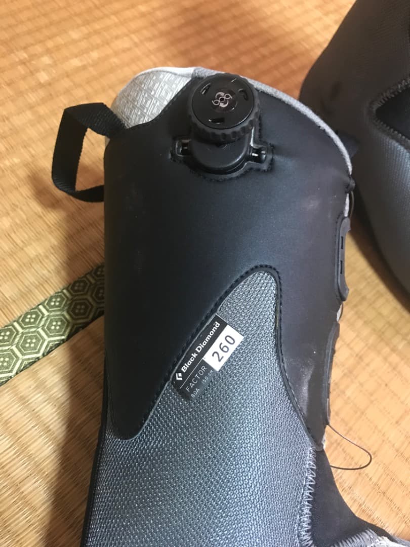 ブラックダイヤモンドスキーブーツ26センチ