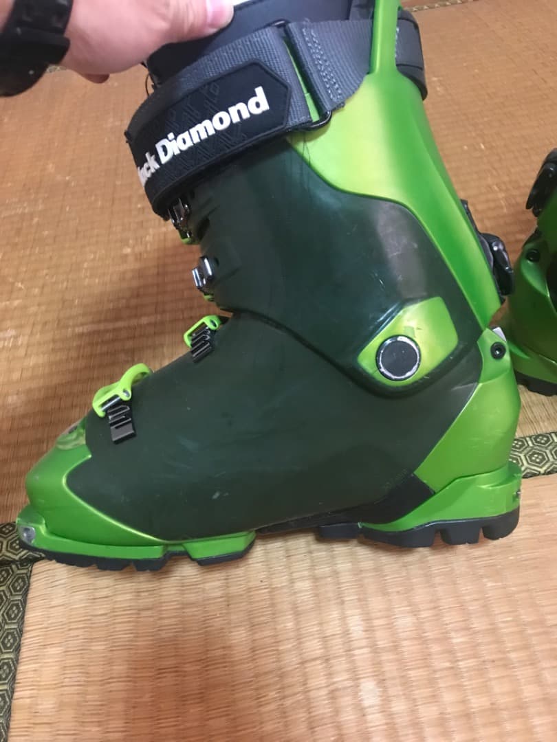 ブラックダイヤモンドスキーブーツ26センチ