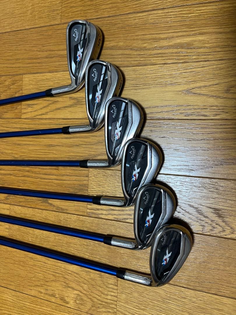 (ゴルフクラブ)キャロウェイXR アイアン　6本セット　男性用　右利き右用