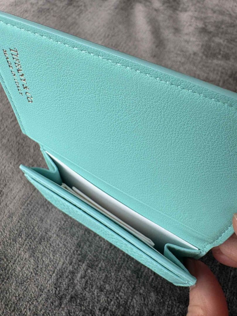 (未使用)Tiffany & Co. 名刺入れ ティファニーブルー