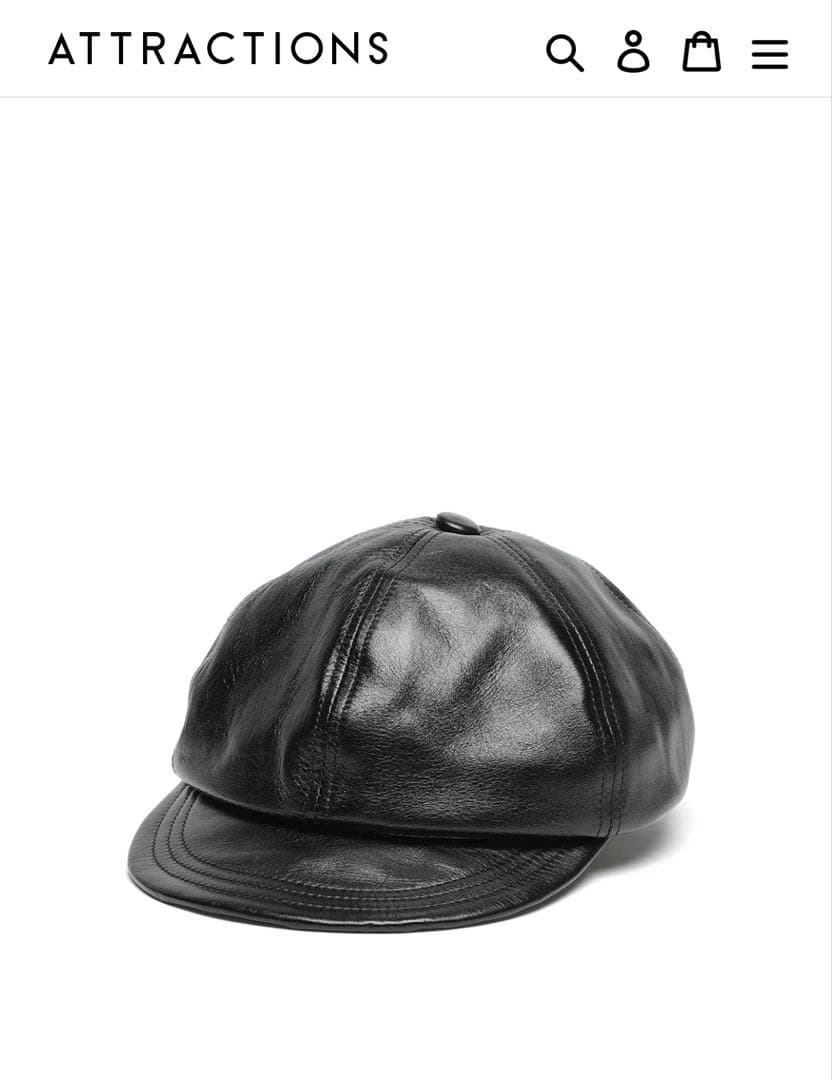 BILTBUCK ホースハイドレザーキャスケット S