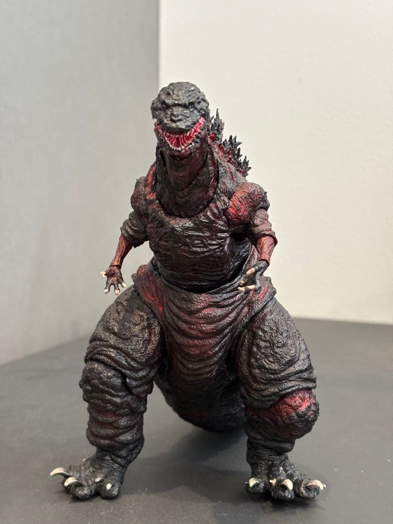 s.h.モンスターアーツ シン・ゴジラ 第4形態 フィギュア 現状品