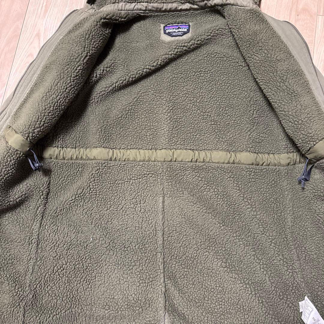 patagonia フード付きモッズコート Sサイズ オリーブ
