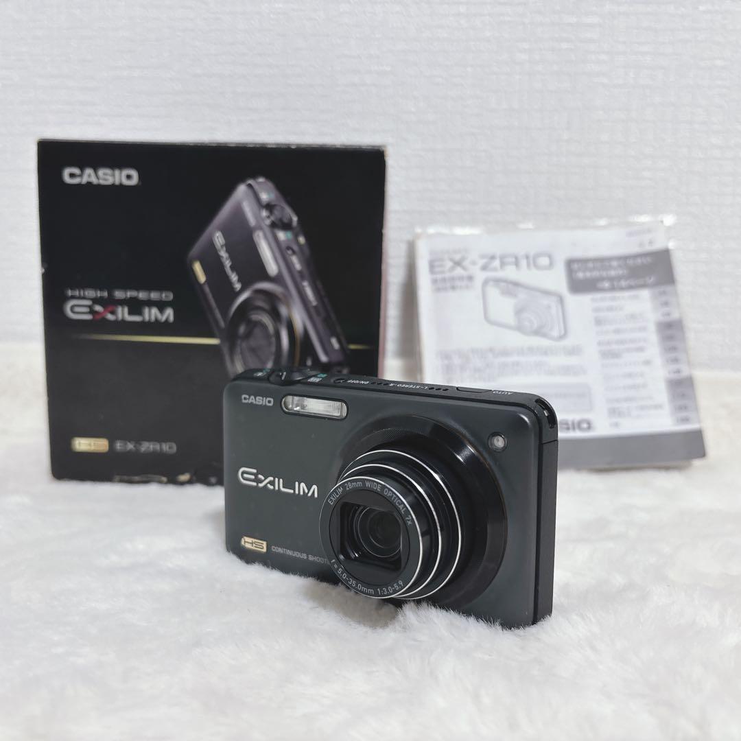CASIO カシオ　EX-ZR10 デジタルカメラ コンデジ　黒　ジャンク
