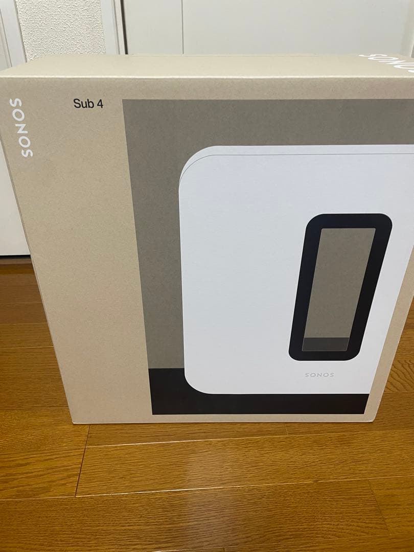 【新品・未開封】Sonos Sub 4 ホワイト