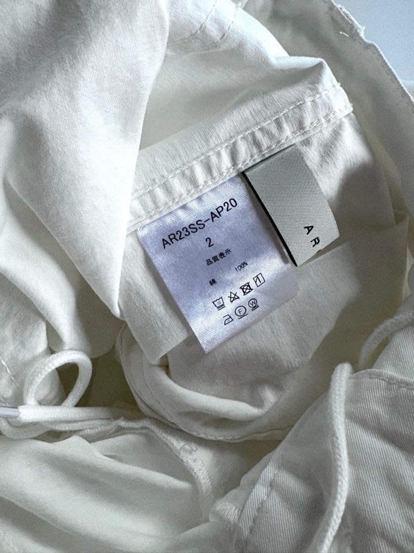 argue【美品】cotton twill mov pants モブパンツ