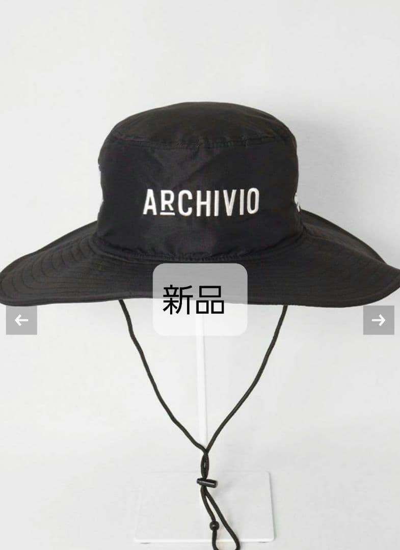 ARCHIVIO ブラック アドベンチャーハット